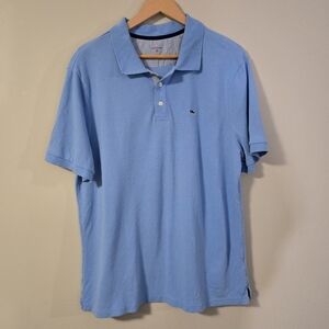Vineyard Vines Men's Large Blue Polo Shirt